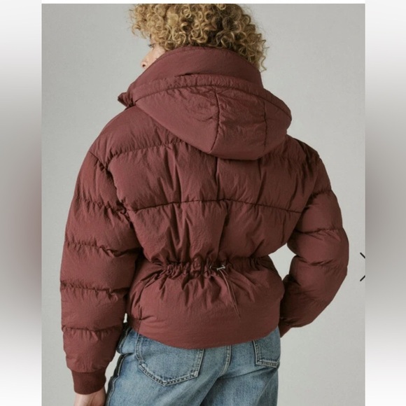 NWT The Lucky Brand Perfect Puffer Jacket Size Small - Picture 3 of 11